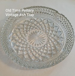 Vintage Glass Ashtray