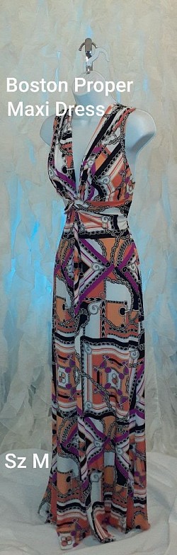 Boston Proper Maxi Dress M