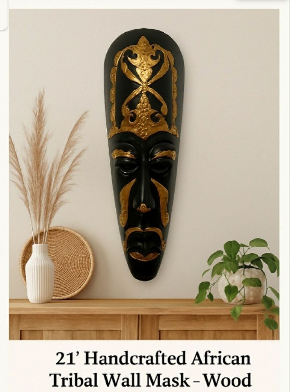 SOLD | Handcrafted Tribal Wall Art, Home decor