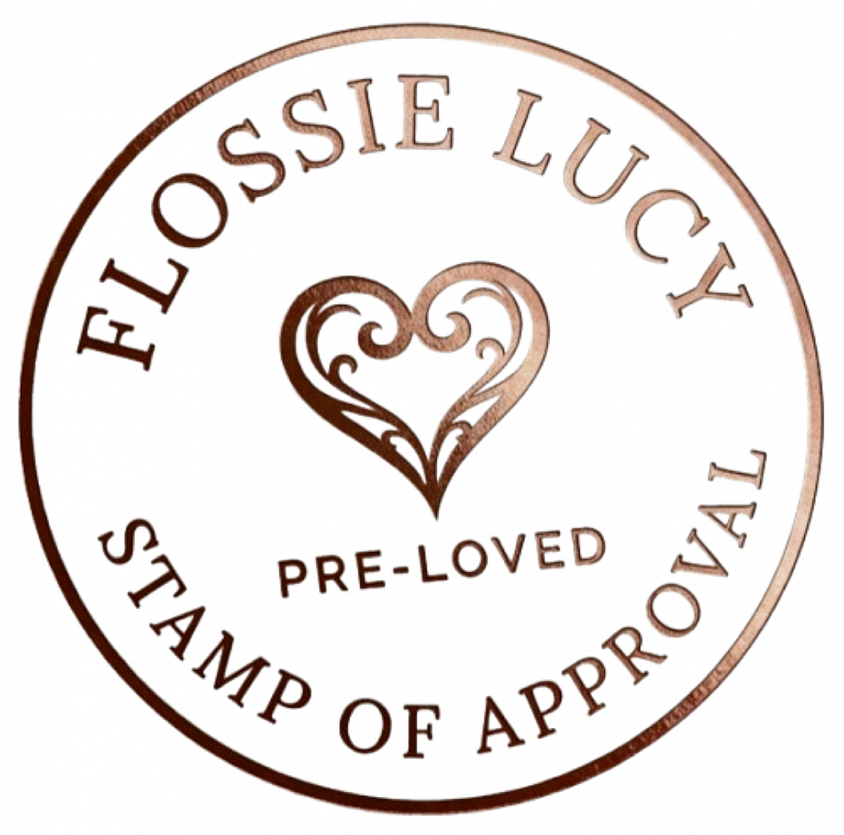 Flossie Lucy Pre-Loved Standard: Quality guidelines and care information for our curated pre-owned fashion racks & more.